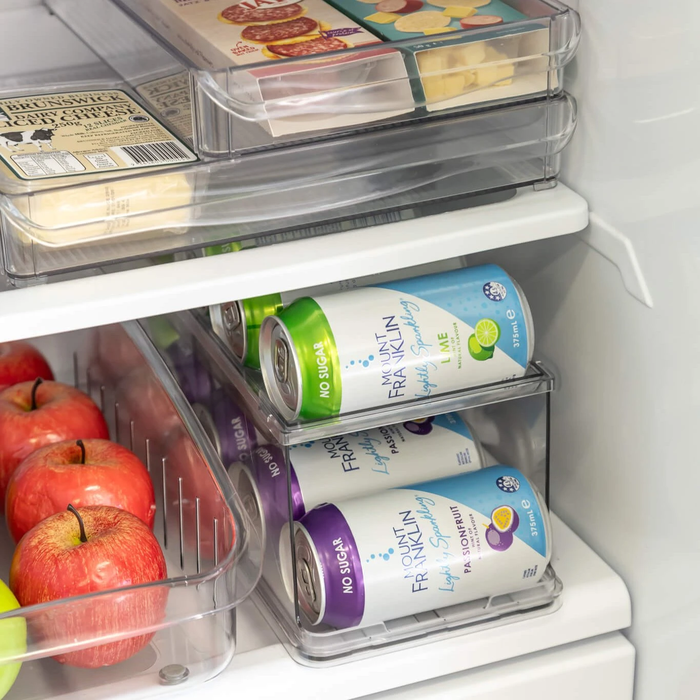 Crystal 2 Tier Can Holder 4 Crystal 2 Tier Can Holder - Image 2