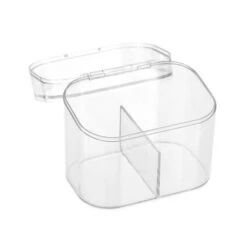 Crystal Cosmetics Flip Lid Box -Pretty Little Designs cosmetics storage collection