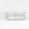 Clear Divided Lazy Susan -Pretty Little Designs crystal lazy susan