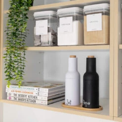 Luxe Minimalist Pantry Labels -Pretty Little Designs custom luxe pantry labels pretty little designs