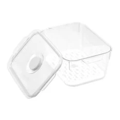 Crystal Green Fridge Keeper - 2.4L -Pretty Little Designs fresh produce storage