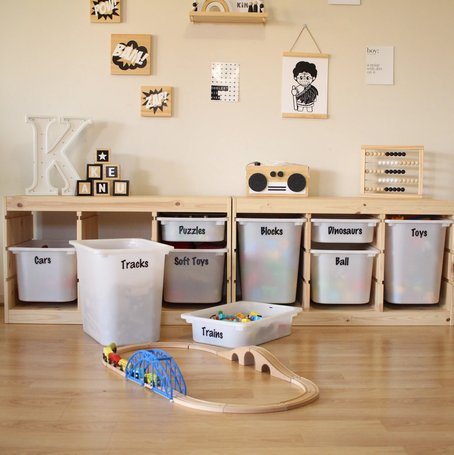 Playroom / Toy Storage Labels 4 Playroom / Toy Storage Labels - Image 2