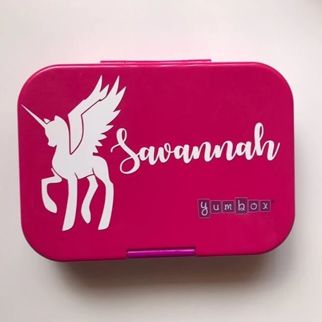 Personalised Lunch Box Labels Set 4 Personalised Lunch Box Labels Set - Image 2