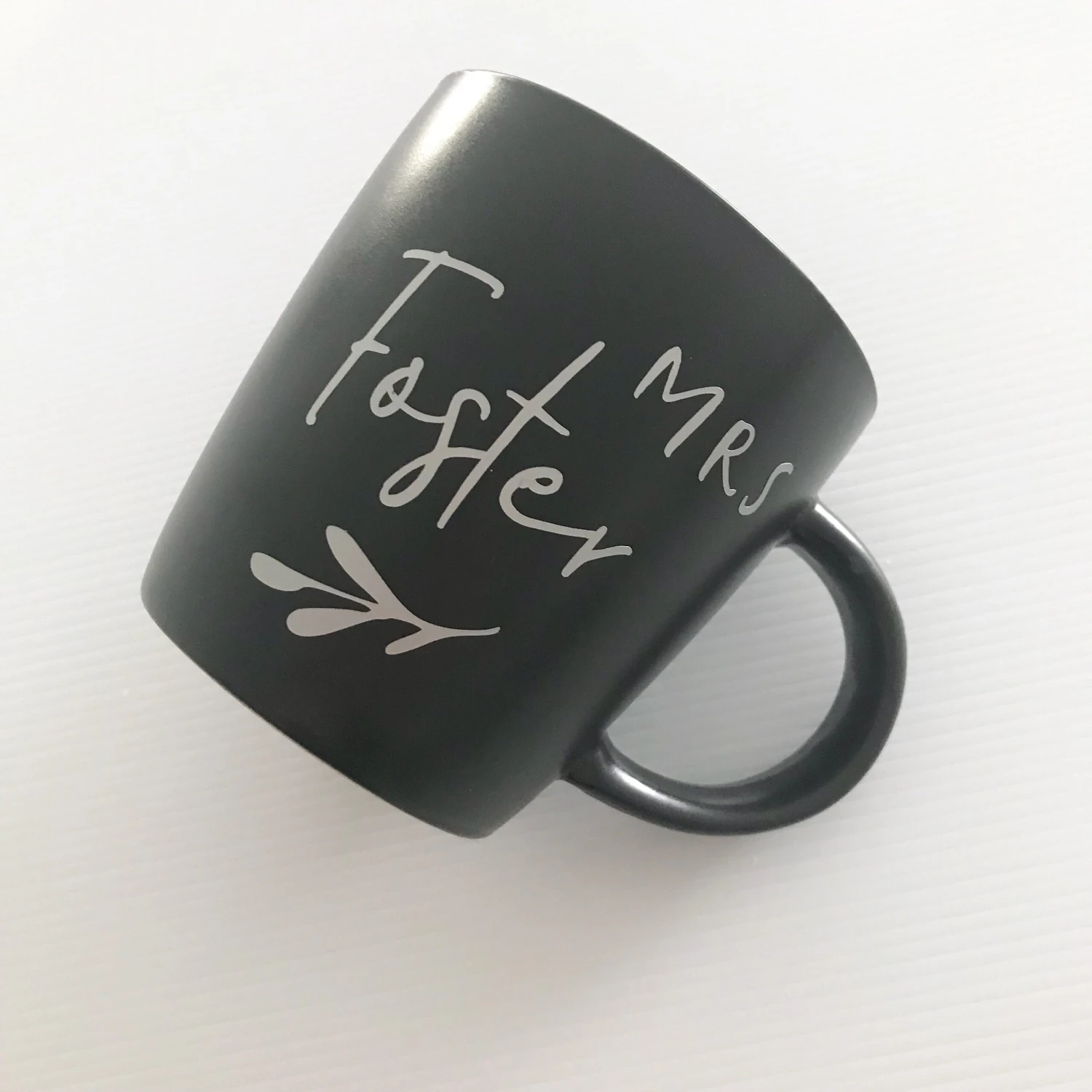 Personalised Mug Name Label - Leaf 4 Personalised Mug Name Label - Leaf - Image 2