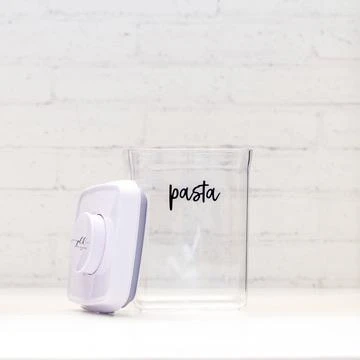 White Push Top Pantry Container - 500ml 10 White Push Top Pantry Container - 500ml - Image 8