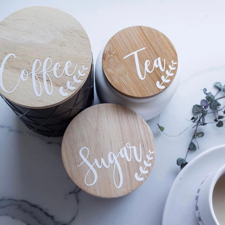 Orchid Tea, Coffee Sugar Canister Labels 6 Orchid Tea, Coffee Sugar Canister Labels - Image 4