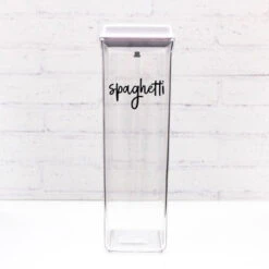 White Push Top Pantry Container - 3.2L