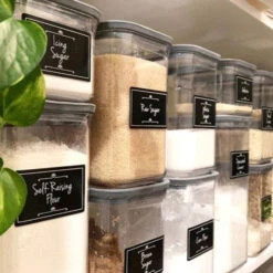 Daisy Black Custom Pantry & Spice Labels -Pretty Little Designs imagejpg 2c11e41d d046 47ef a322 e1ca680a0541