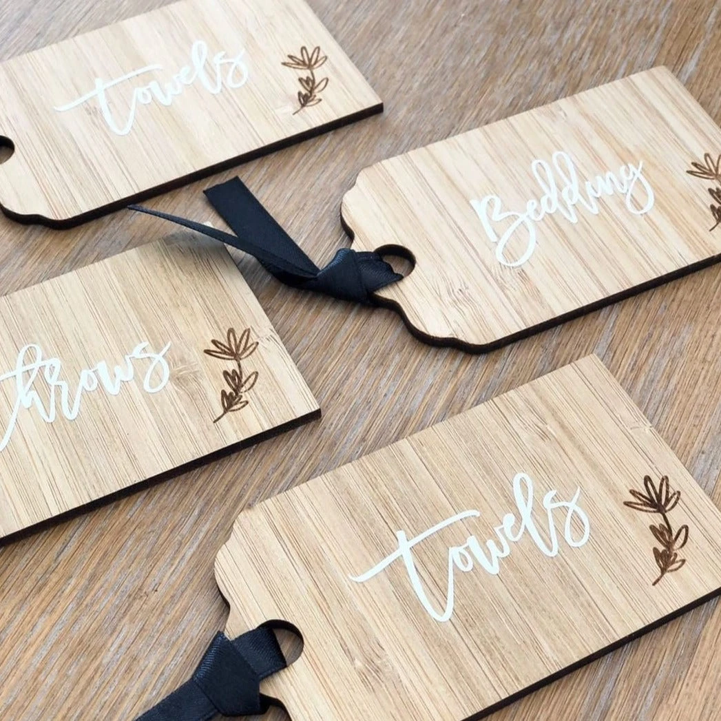 Personalised Bamboo Tag & Label 6 Personalised Bamboo Tag & Label - Image 4