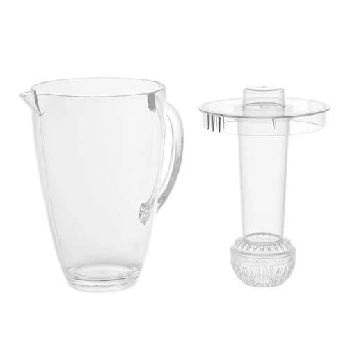 Crystal Jug With Ice Cube & Infuser 4 Crystal Jug With Ice Cube & Infuser - Image 2