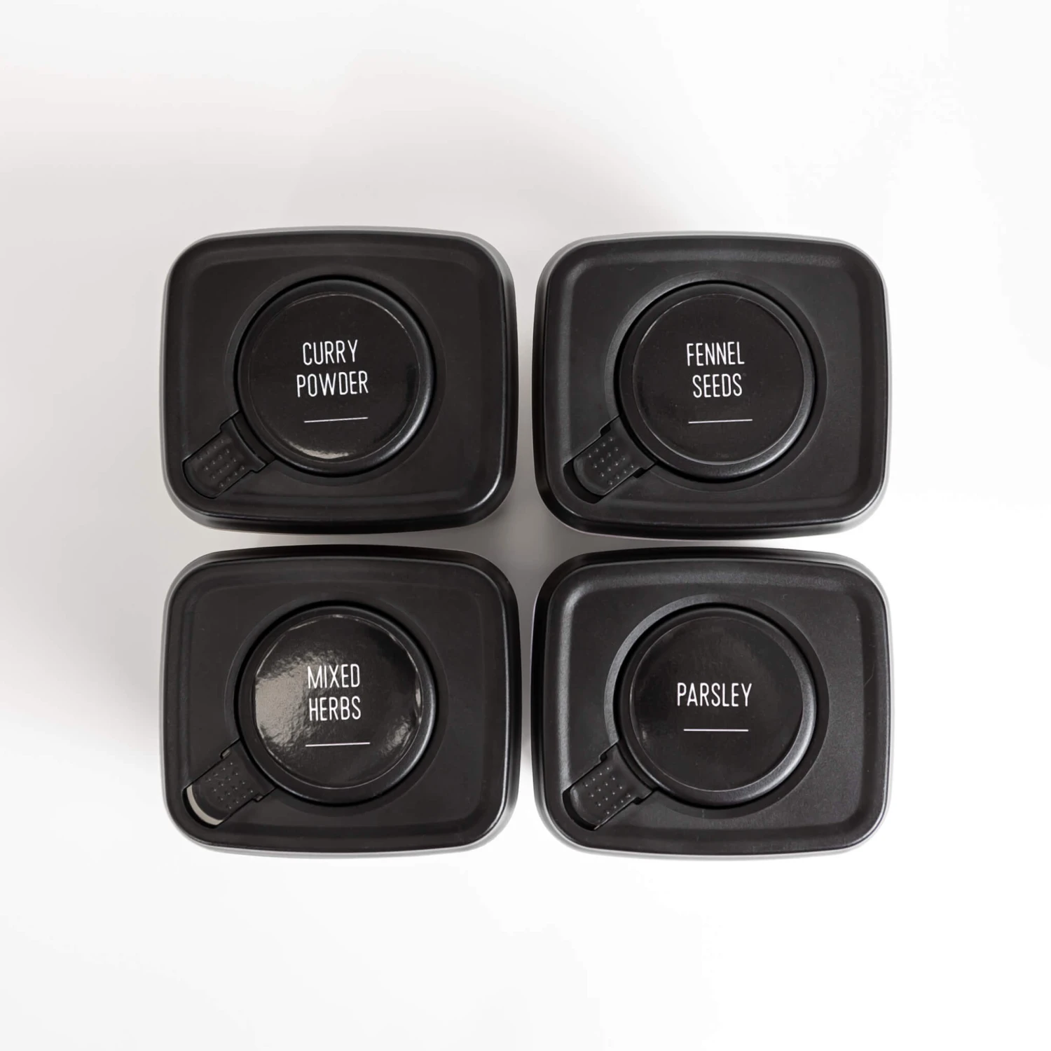 Black Modern Minimalist Peel & Stick Pantry Labels 7 Black Modern Minimalist Peel & Stick Pantry Labels - Image 5