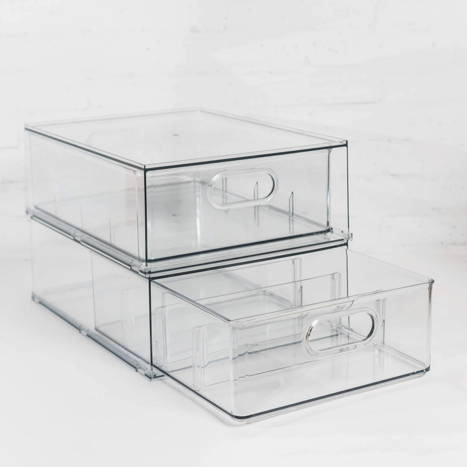 Crystal Storage Drawer With Divider | Large 4 Crystal Storage Drawer With Divider | Large - Image 2