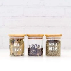 Everyday Essential Spice Jar Label Pack + Other Pack Options Available 10 Everyday Essential Spice Jar Label Pack + Other Pack Options Available -Pretty Little Designs pantry herb and spice labels