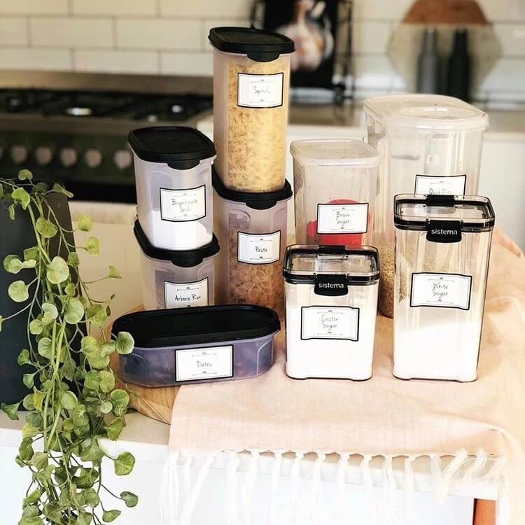 Daisy White Pantry Label Pack 4 Daisy White Pantry Label Pack - Image 2