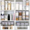 Kickstart With Push Top Containers & Labels (or Without) -Pretty Little Designs push top pantry container bundle 1