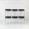 Black Push Top Spice Pantry Container | 320ml -Pretty Little Designs spice container bundle
