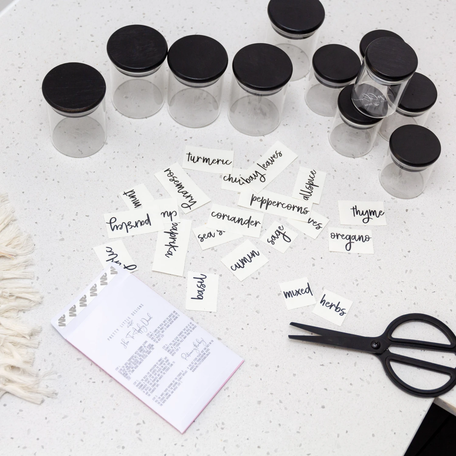 Everyday Essential Spice Jar Label Pack + Other Pack Options Available 5 Everyday Essential Spice Jar Label Pack + Other Pack Options Available - Image 3