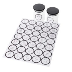 Daisy White Pantry Label Pack 9 Daisy White Pantry Label Pack -Pretty Little Designs spice white pantry labels collection