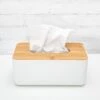 Tissue Box With Bamboo Lid 2 Tissue Box With Bamboo Lid -Pretty Little Designs tissue box with bamboo lid