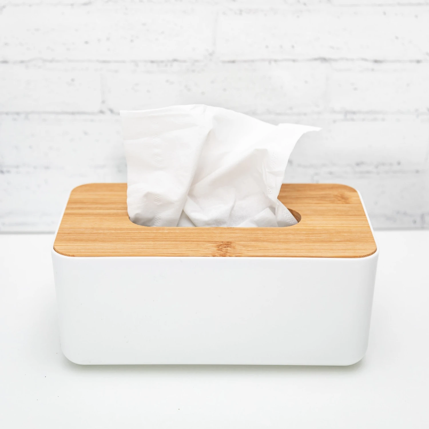 Tissue Box With Bamboo Lid 3 Tissue Box With Bamboo Lid